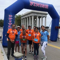 Finish Line Celebration