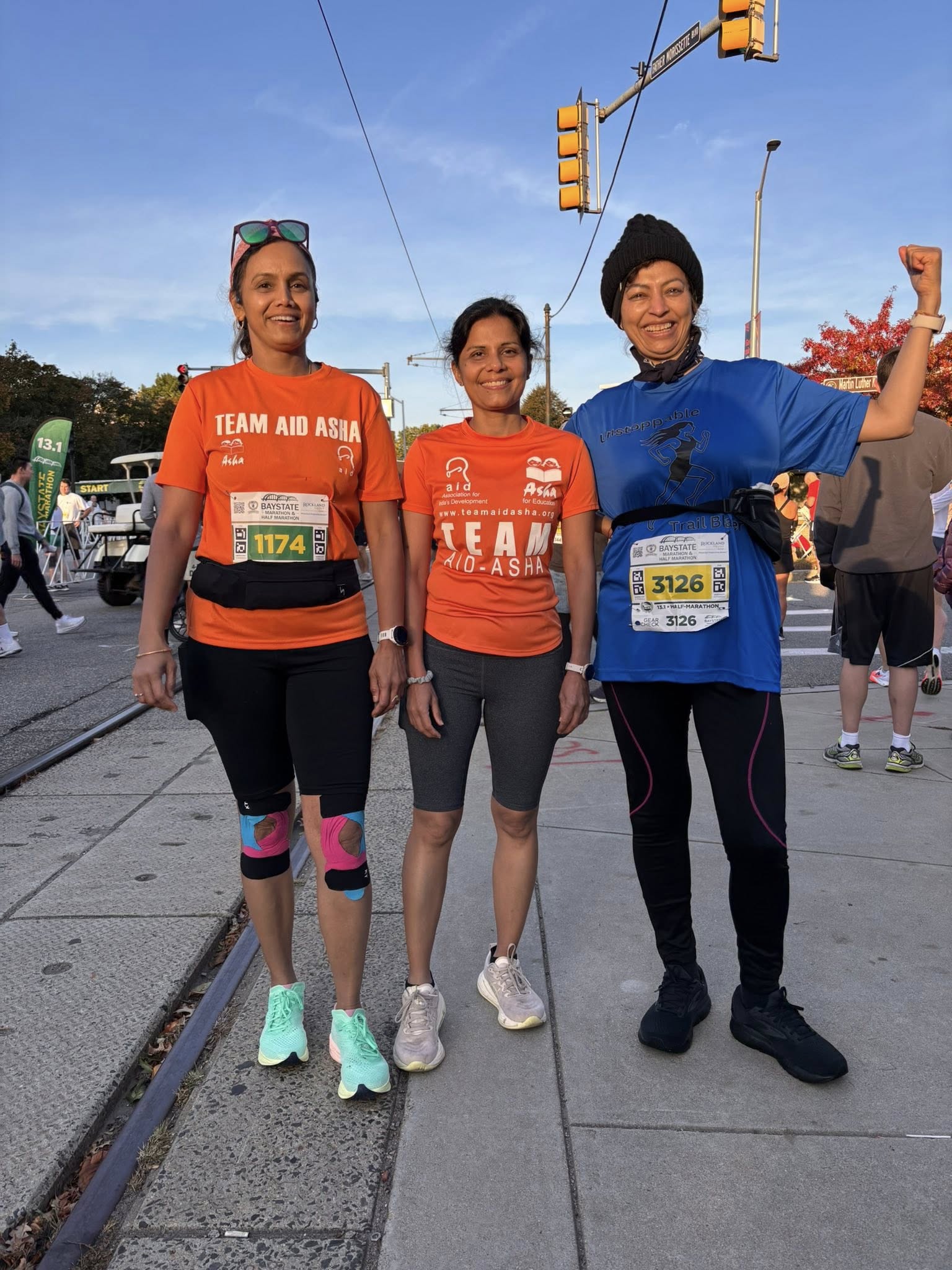 Two Happy Finishers